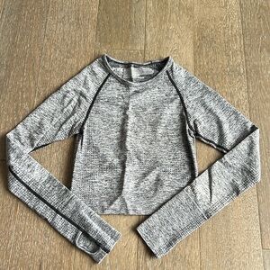 Pink Victorias Secret Seamless Workout long sleeve top